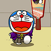 doraemon badminton